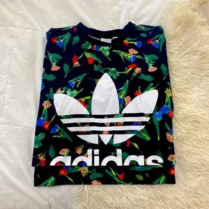 Adidas Flower Crop Top